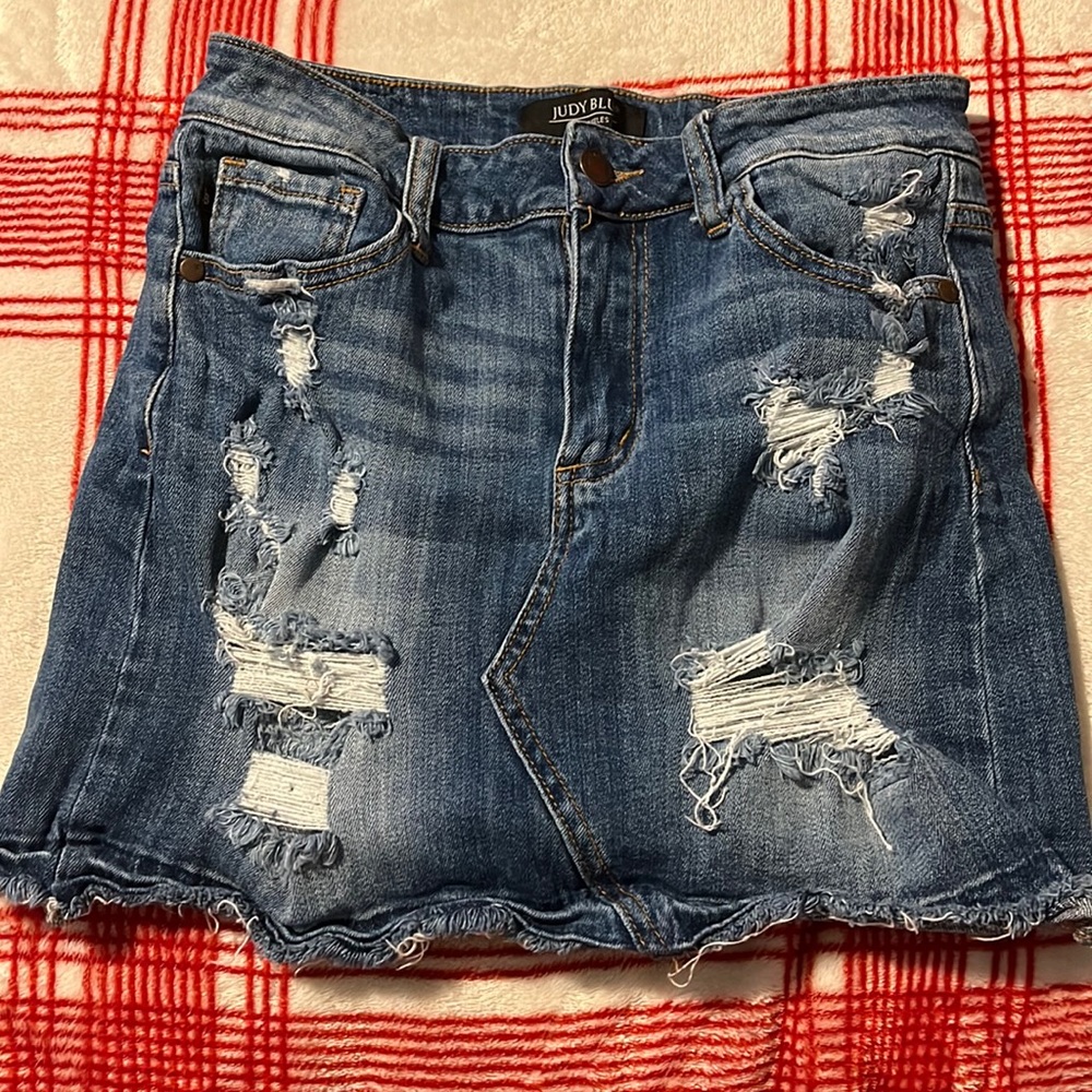 Small Judy Blue denim skirt